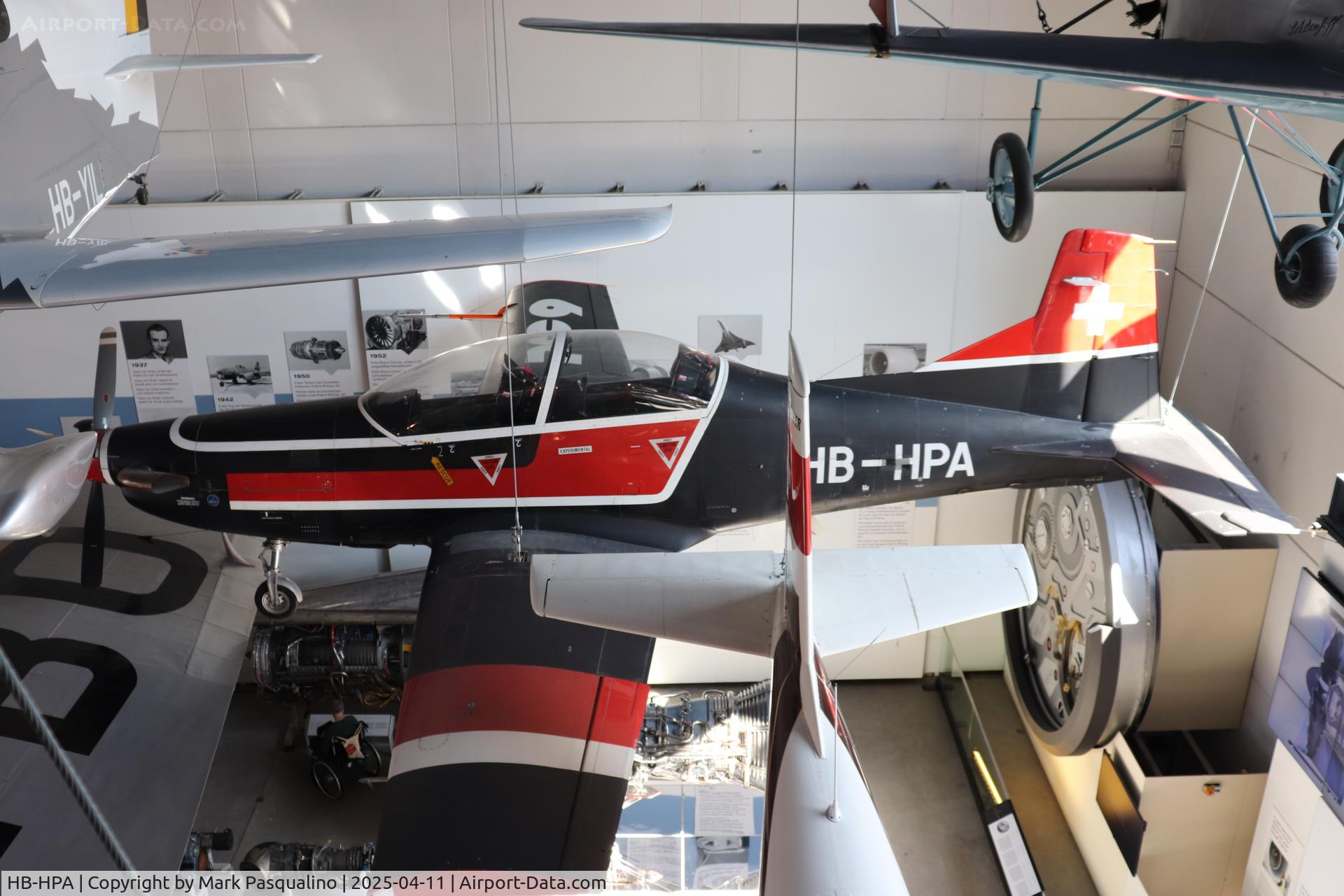 HB-HPA, 1984 Pilatus PC-9 C/N 001, Pilatus PC-9