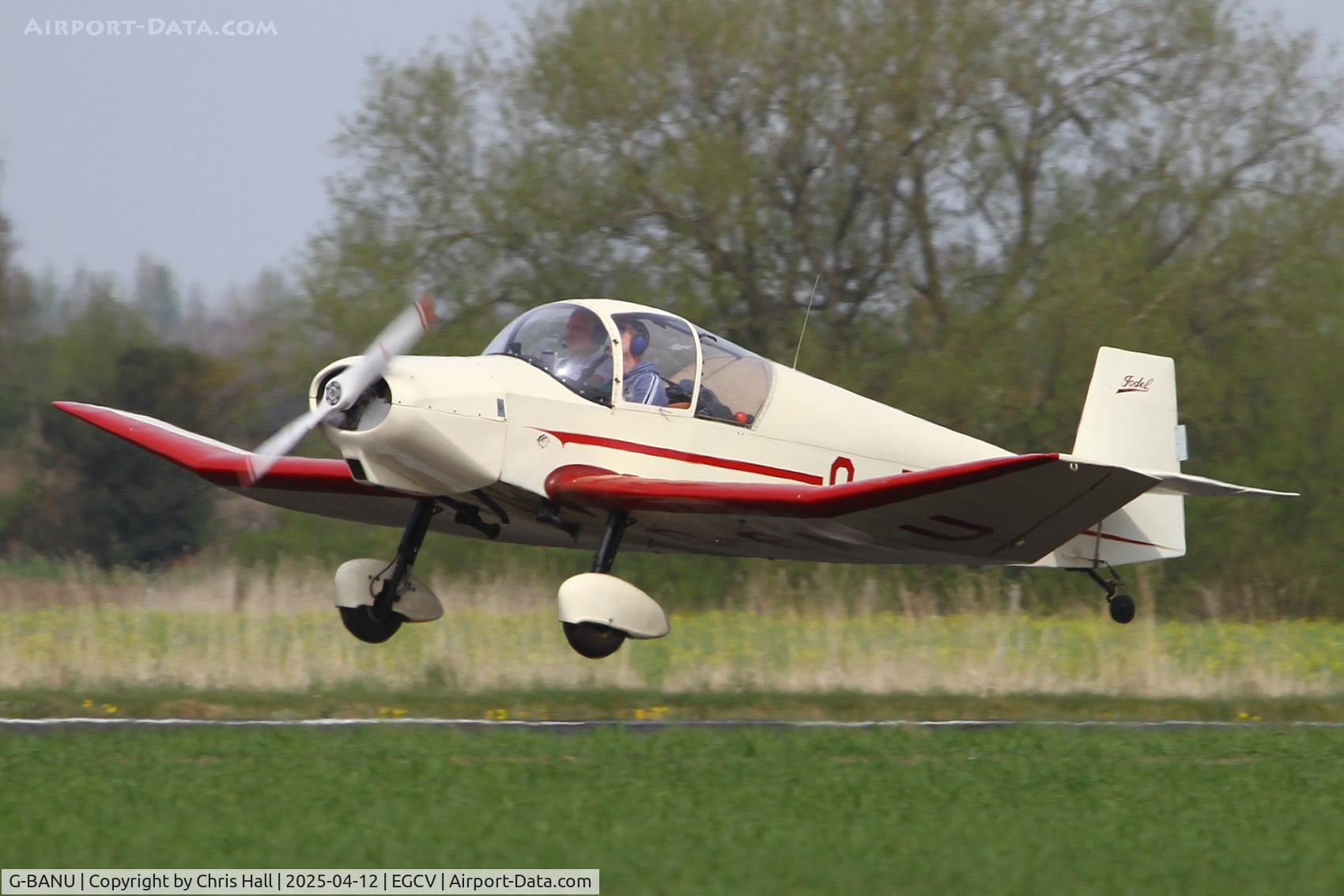G-BANU, 1963 Wassmer (Jodel) D-120 Paris-Nice C/N 247, Vintage Piper fly in, Sleap