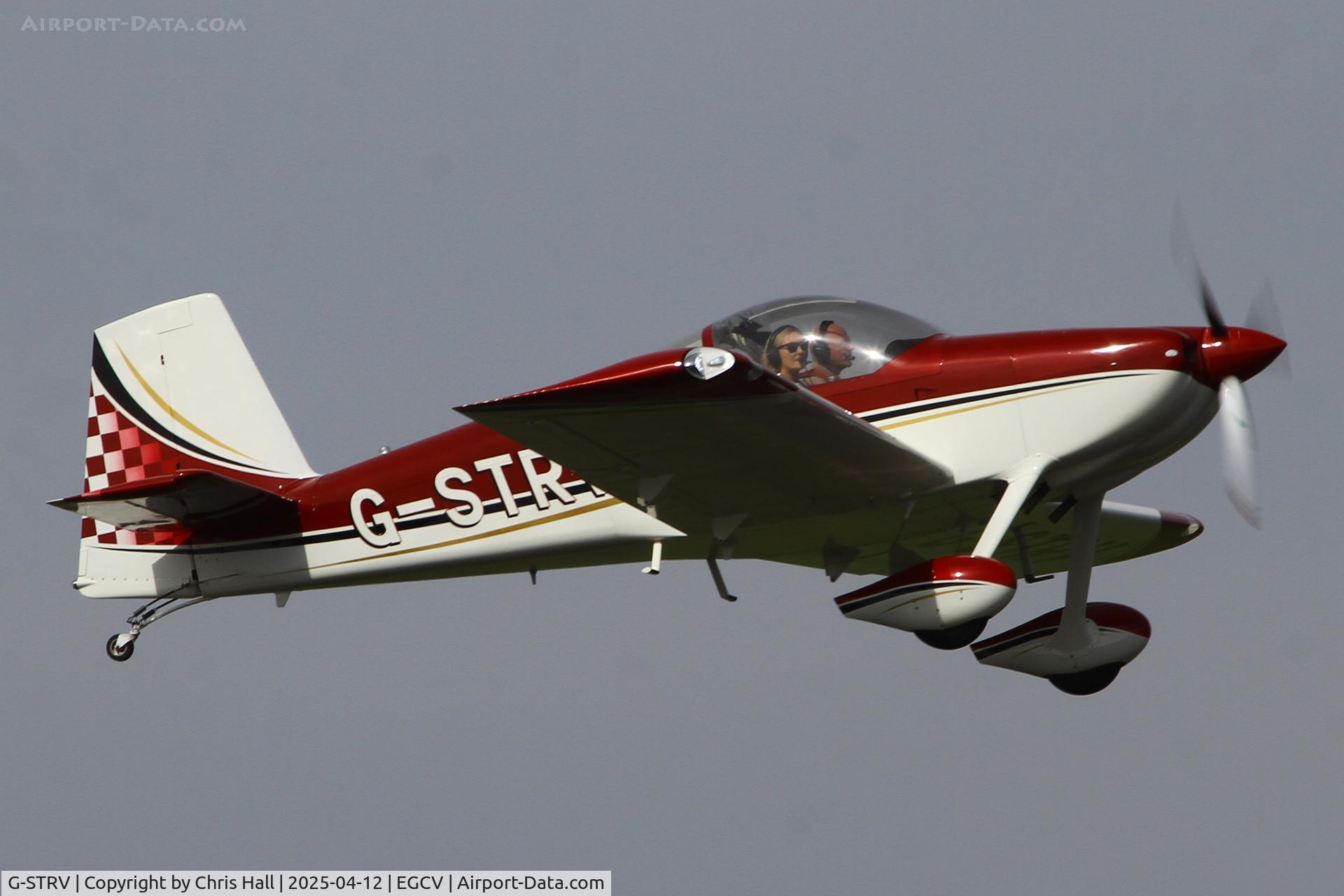 G-STRV, 2019 Vans RV-14 C/N LAA 393-15500, Vintage Piper fly in, Sleap