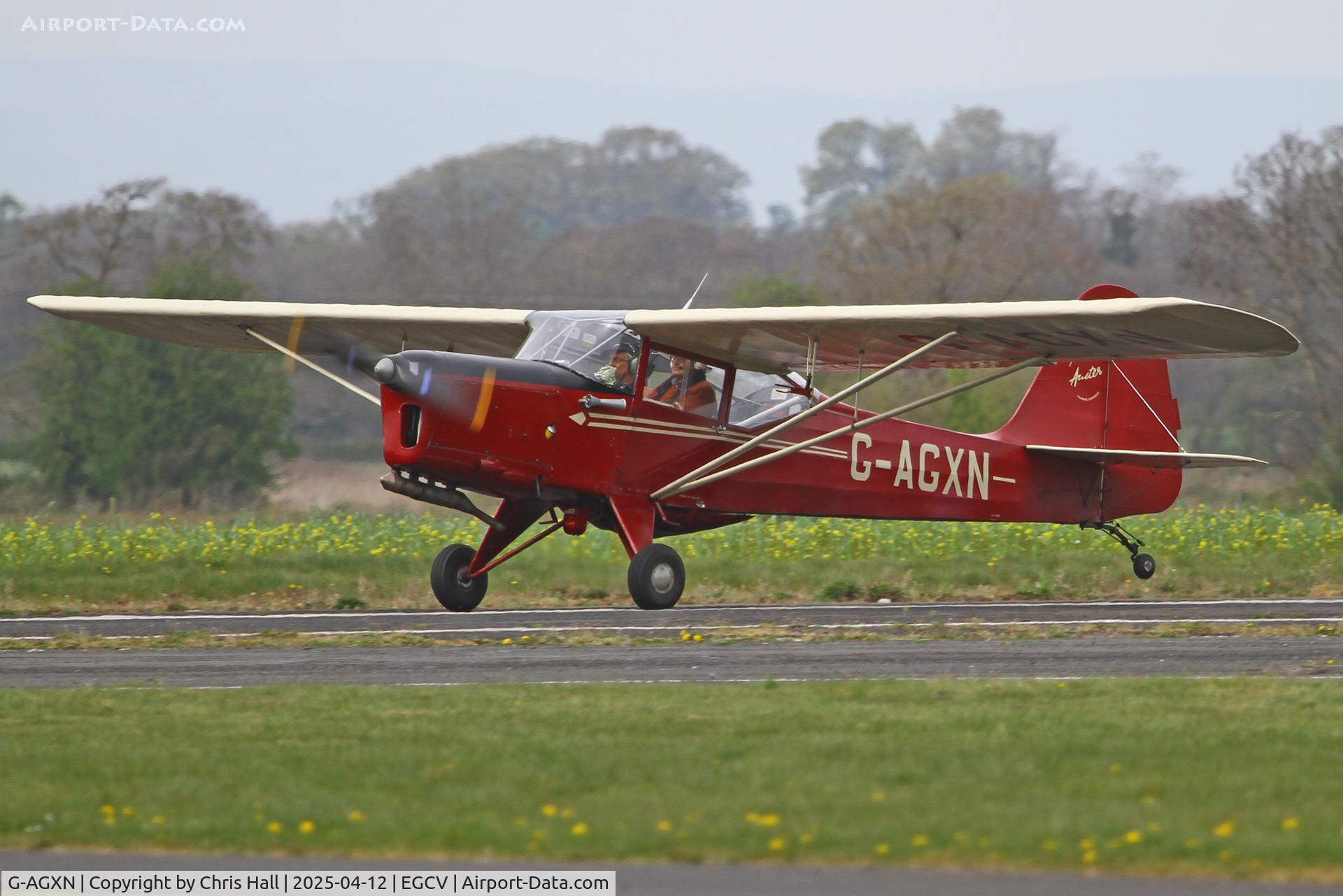 G-AGXN, 1946 Auster J-1N Alpha C/N 1963, Vintage Piper fly in, Sleap