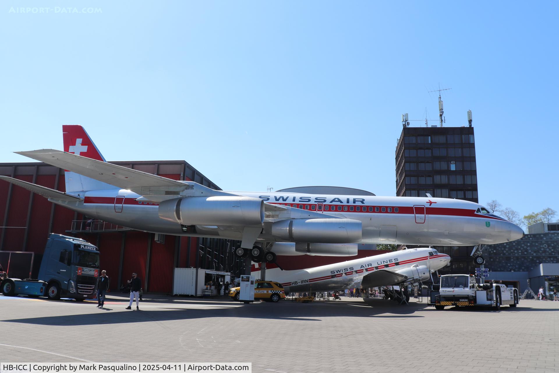 HB-ICC, 1961 Convair CV-990-30A-6 Coronado C/N 301012, Convair CV-990-30A-6