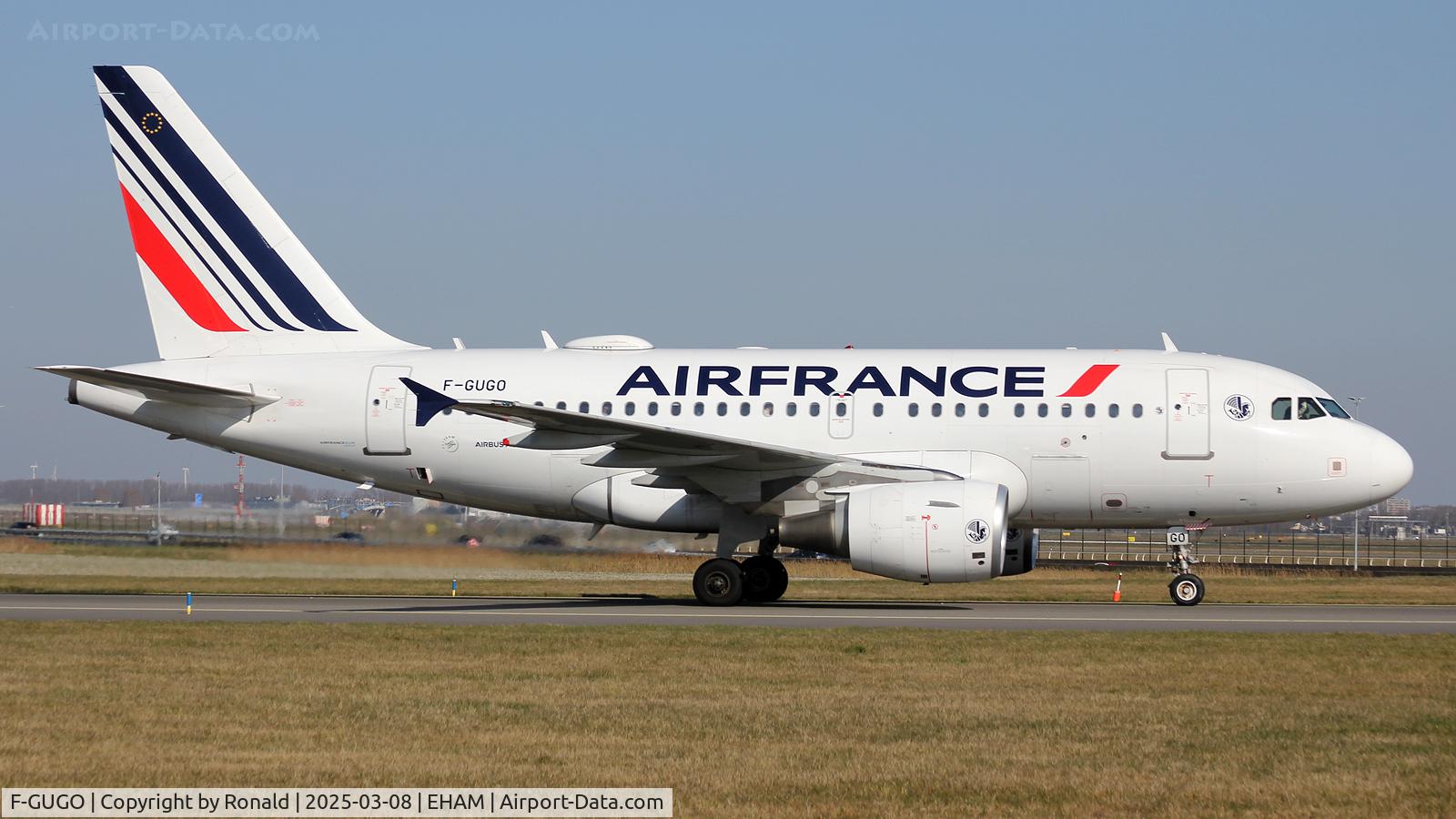 F-GUGO, 2006 Airbus A318-111 C/N 2951, at eham
