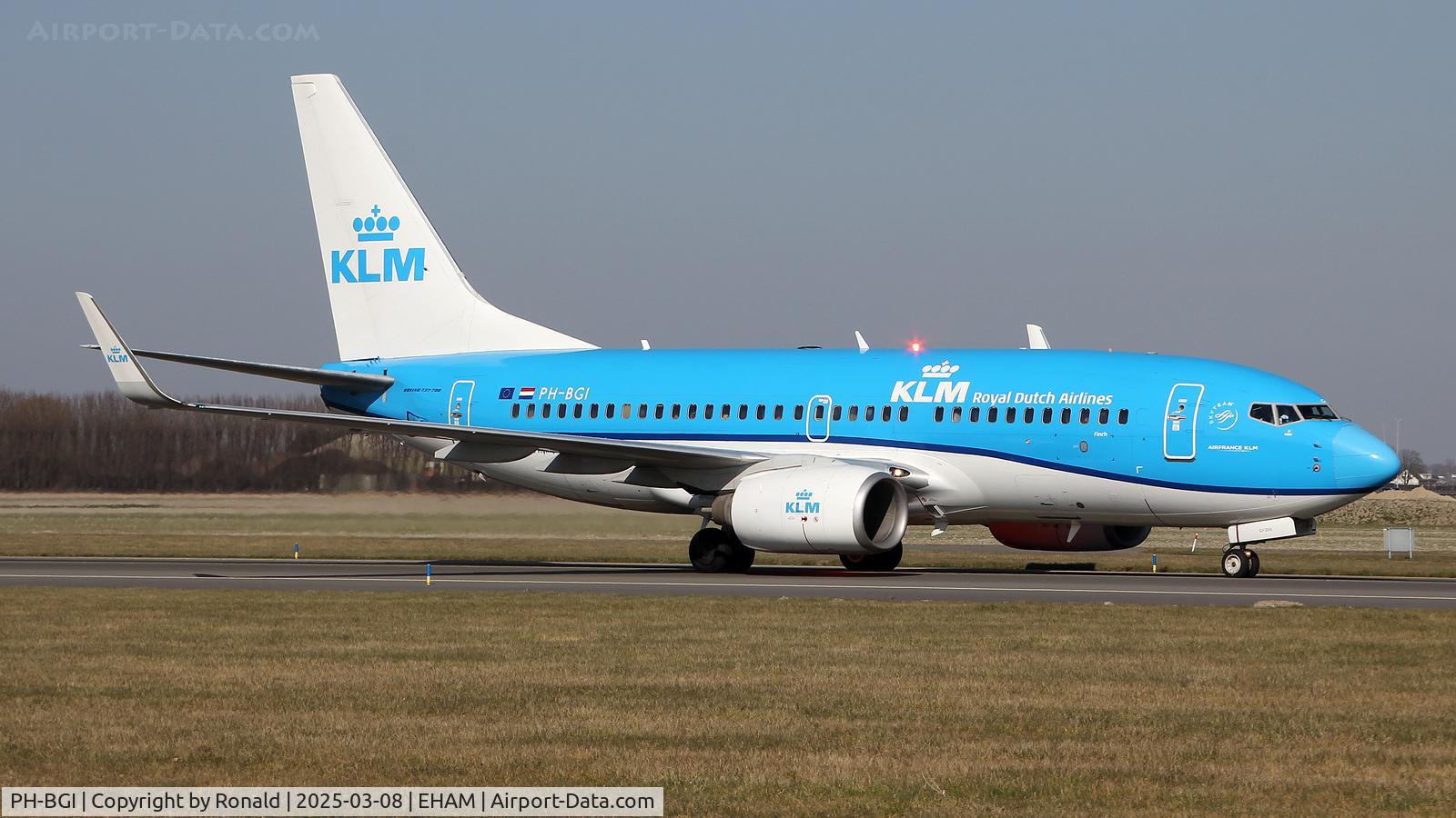 PH-BGI, 2010 Boeing 737-7K2 C/N 30364, at eham