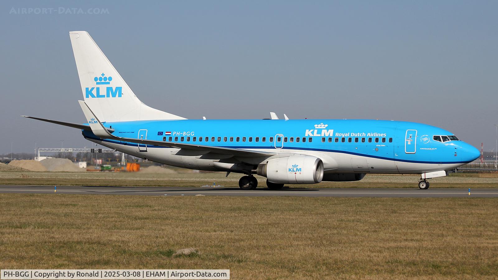 PH-BGG, 2009 Boeing 737-7K2 C/N 30367, at eham