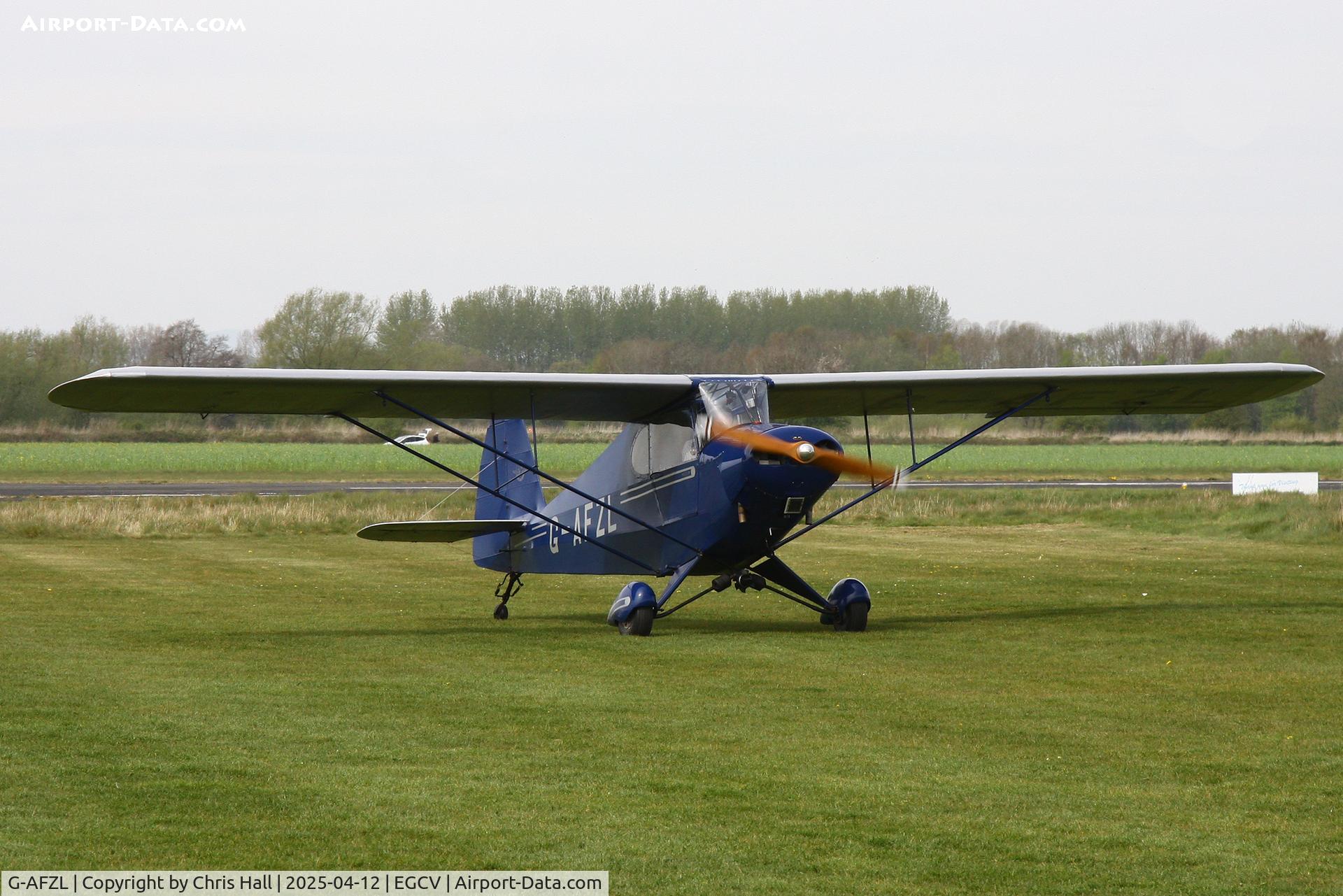 G-AFZL, 1939 Porterfield CP-50 Collegiate C/N 581, Vintage Piper fly in, Sleap