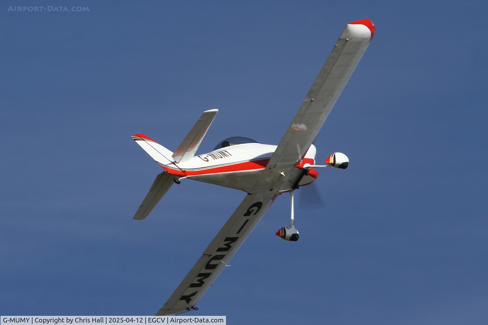 G-MUMY, 2005 Vans RV-4 C/N PFA 181-13401, Vintage Piper fly in, Sleap