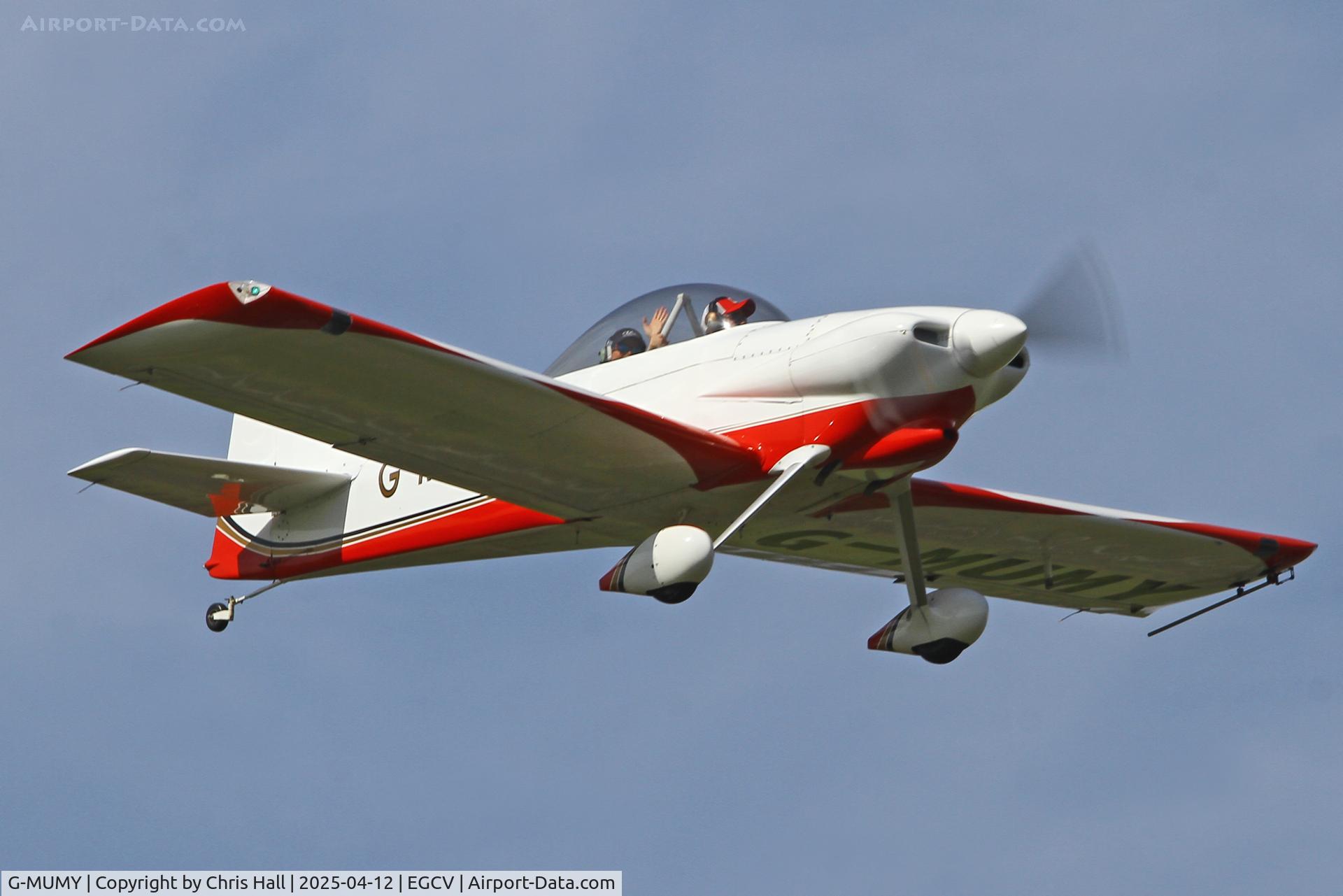 G-MUMY, 2005 Vans RV-4 C/N PFA 181-13401, Vintage Piper fly in, Sleap