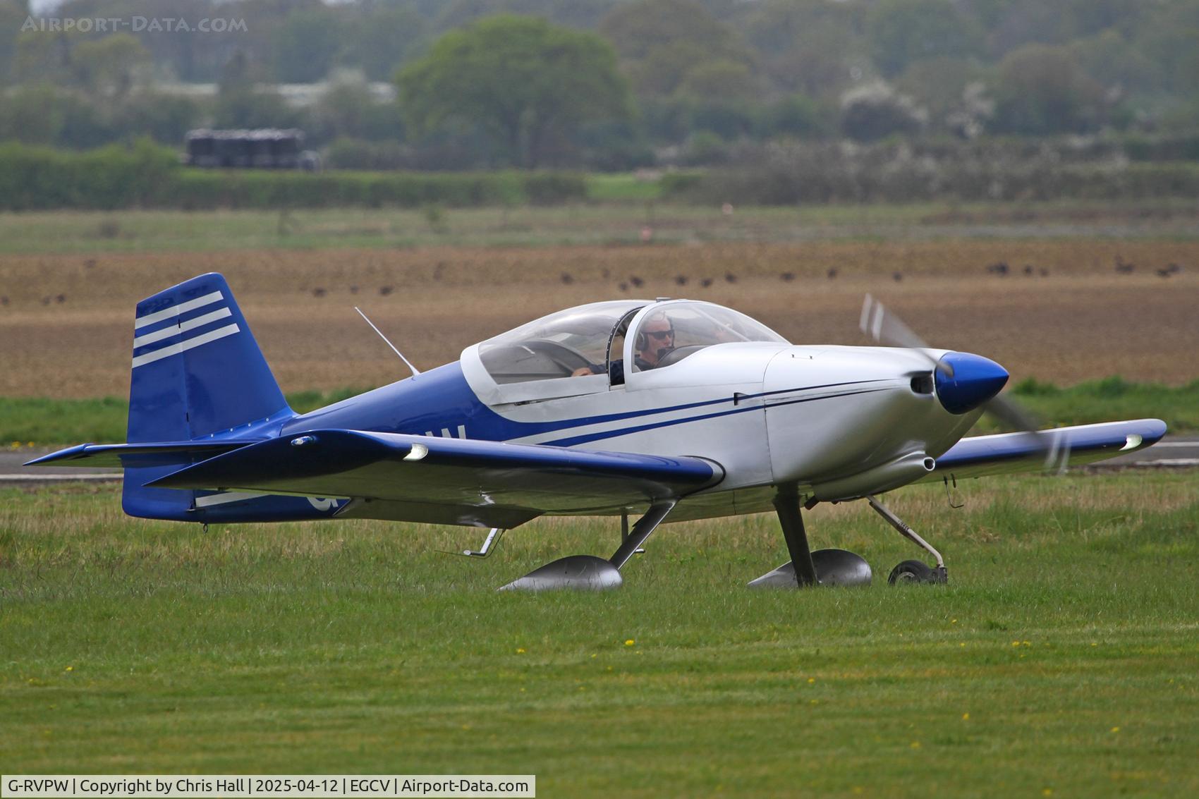 G-RVPW, 2004 Vans RV-6A C/N PFA 181A-13481, Vintage Piper fly in, Sleap