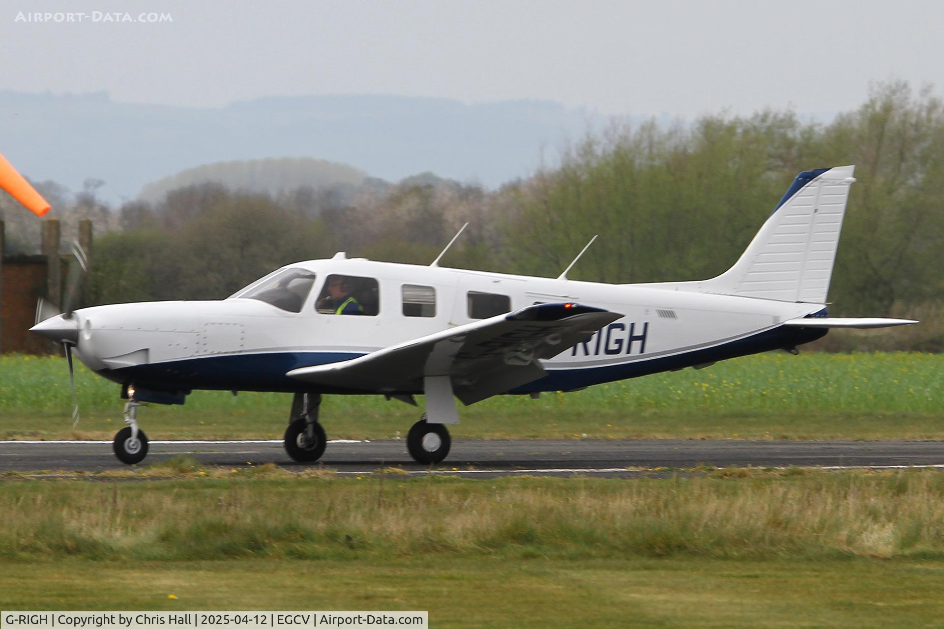 G-RIGH, 1998 Piper PA-32R-301 Saratoga II HP C/N 3246123, Vintage Piper fly in, Sleap