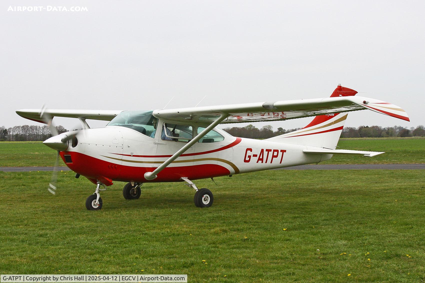 G-ATPT, 1966 Cessna 182J Skylane C/N 182-57056, Vintage Piper fly in, Sleap
