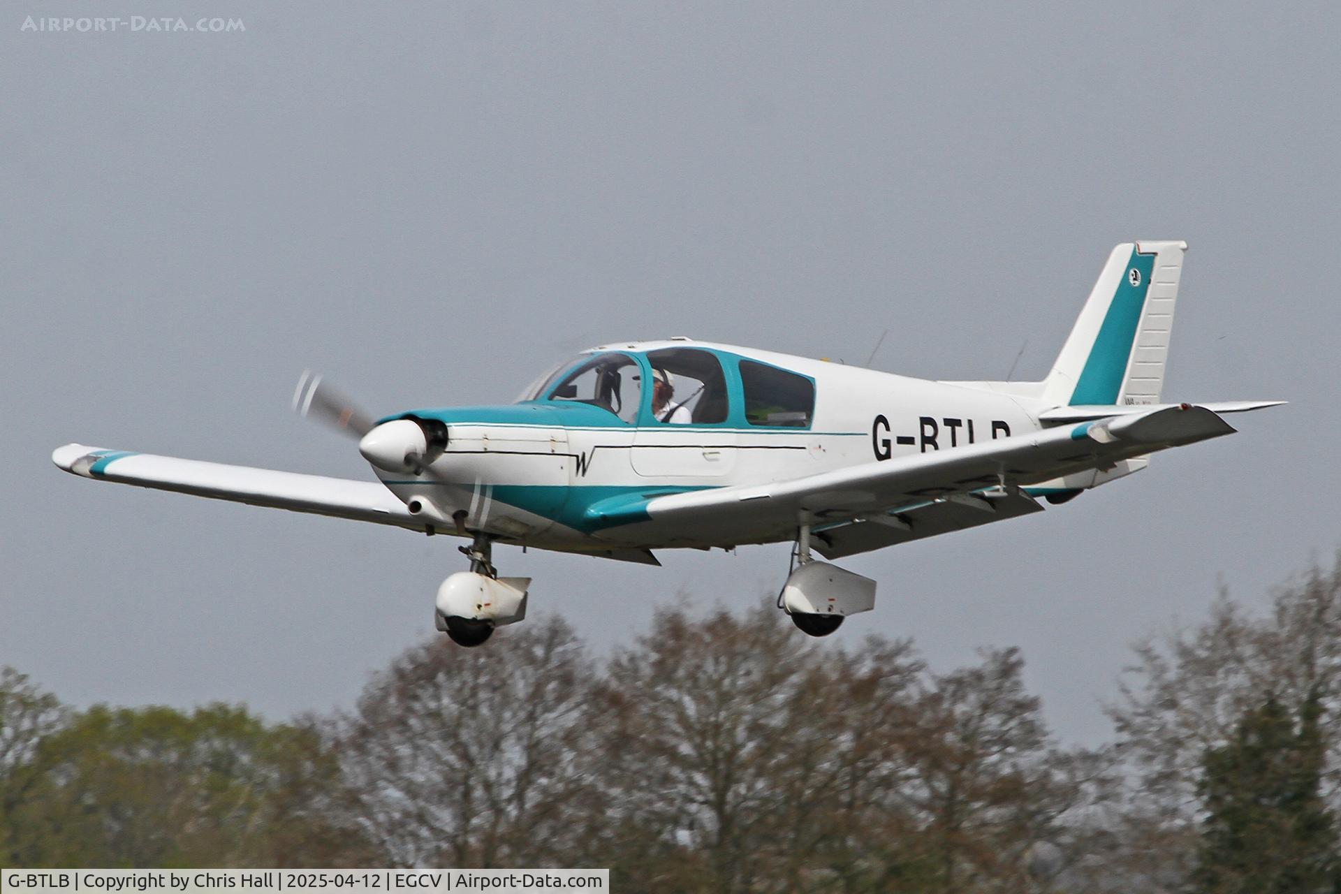 G-BTLB, 1972 Wassmer WA-52 Europa C/N 42, Vintage Piper fly in, Sleap