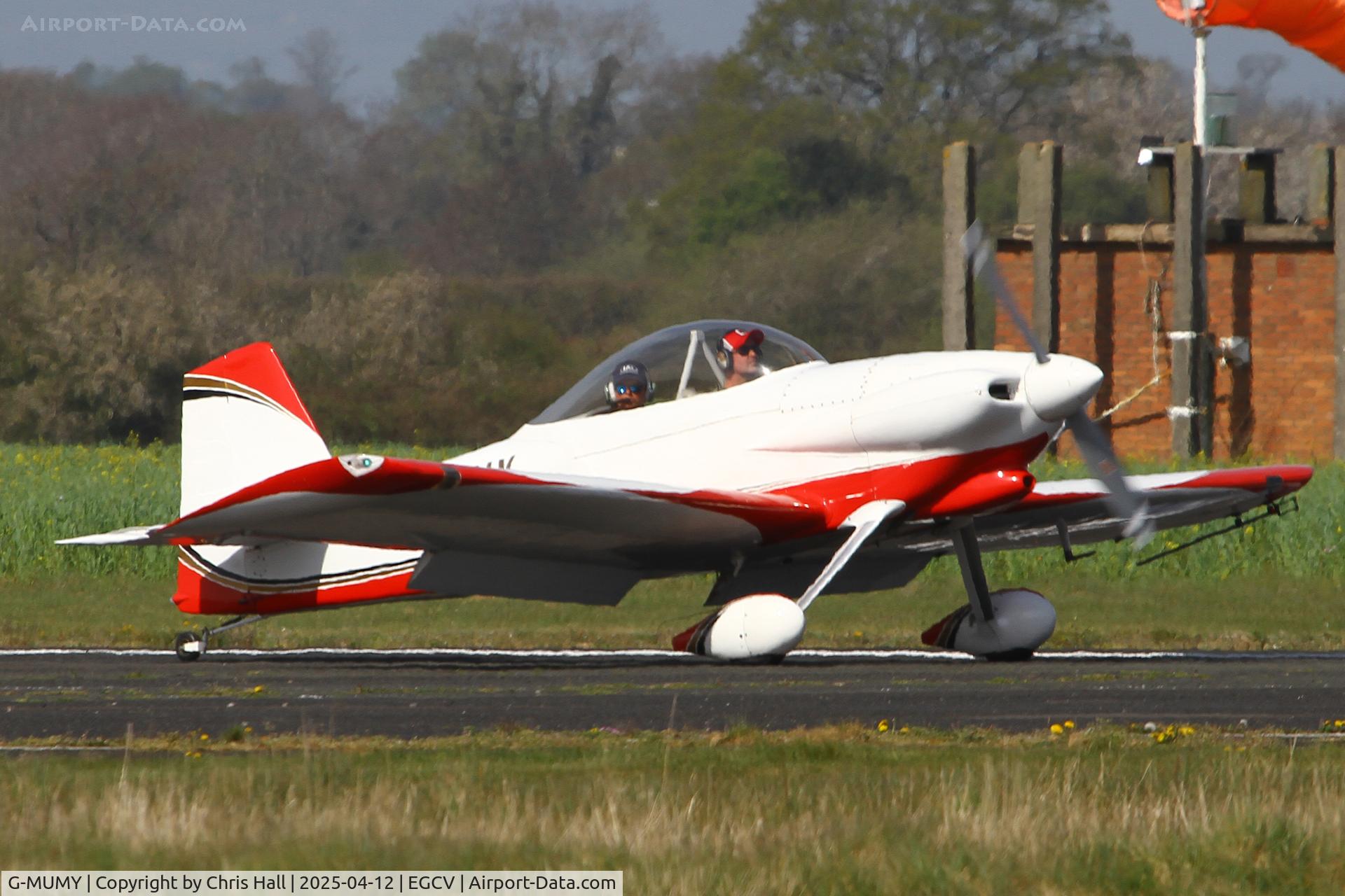 G-MUMY, 2005 Vans RV-4 C/N PFA 181-13401, Vintage Piper fly in, Sleap