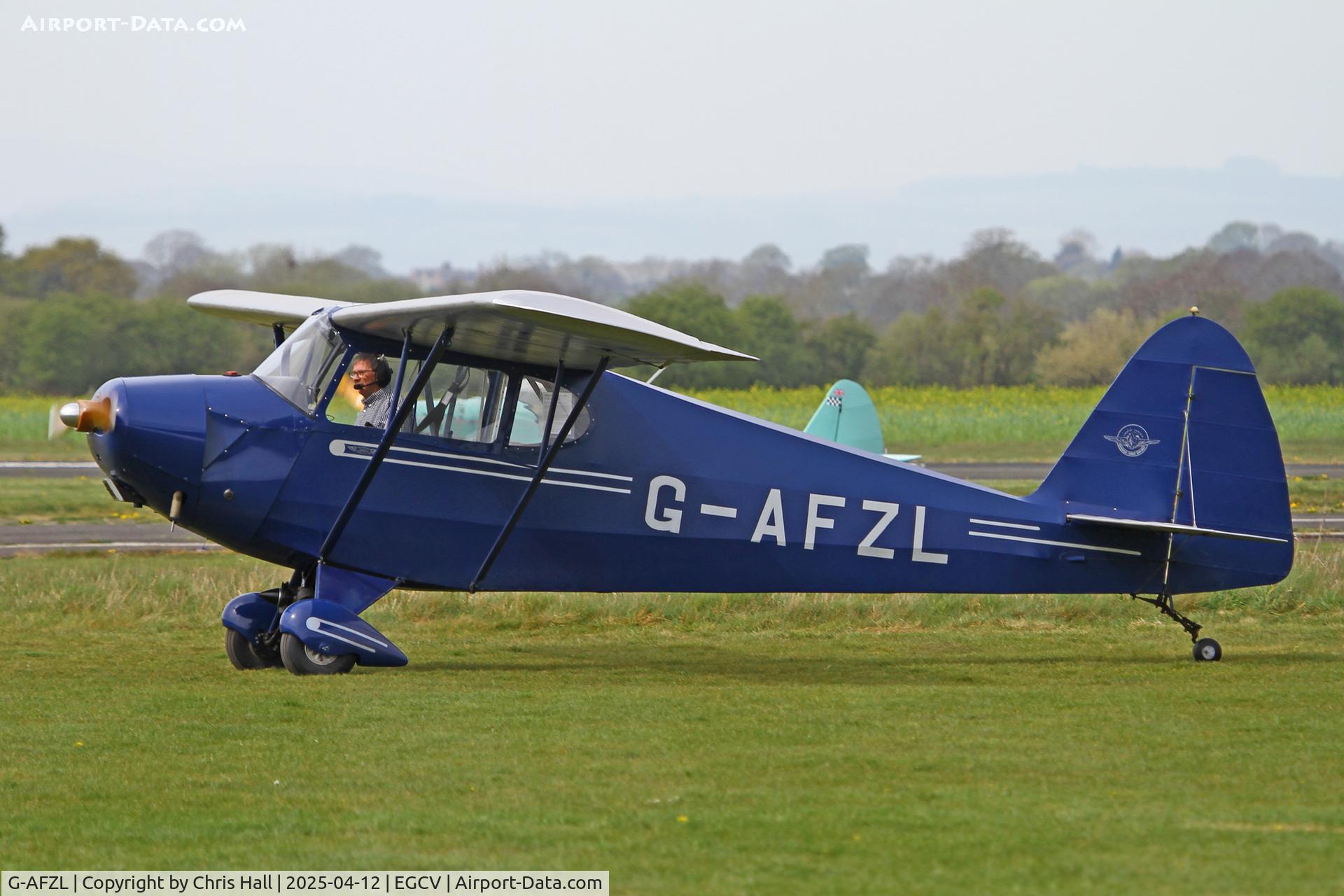 G-AFZL, 1939 Porterfield CP-50 Collegiate C/N 581, Vintage Piper fly in, Sleap