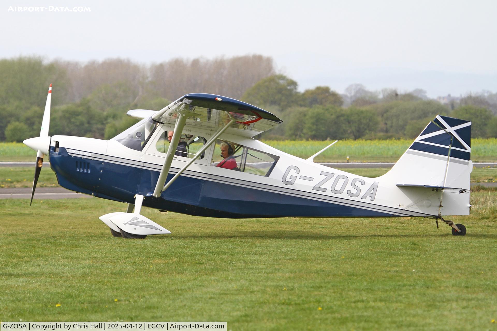 G-ZOSA, 2006 American Champion 7GCAA Adventure Citabria C/N 509-2006, Vintage Piper fly in, Sleap