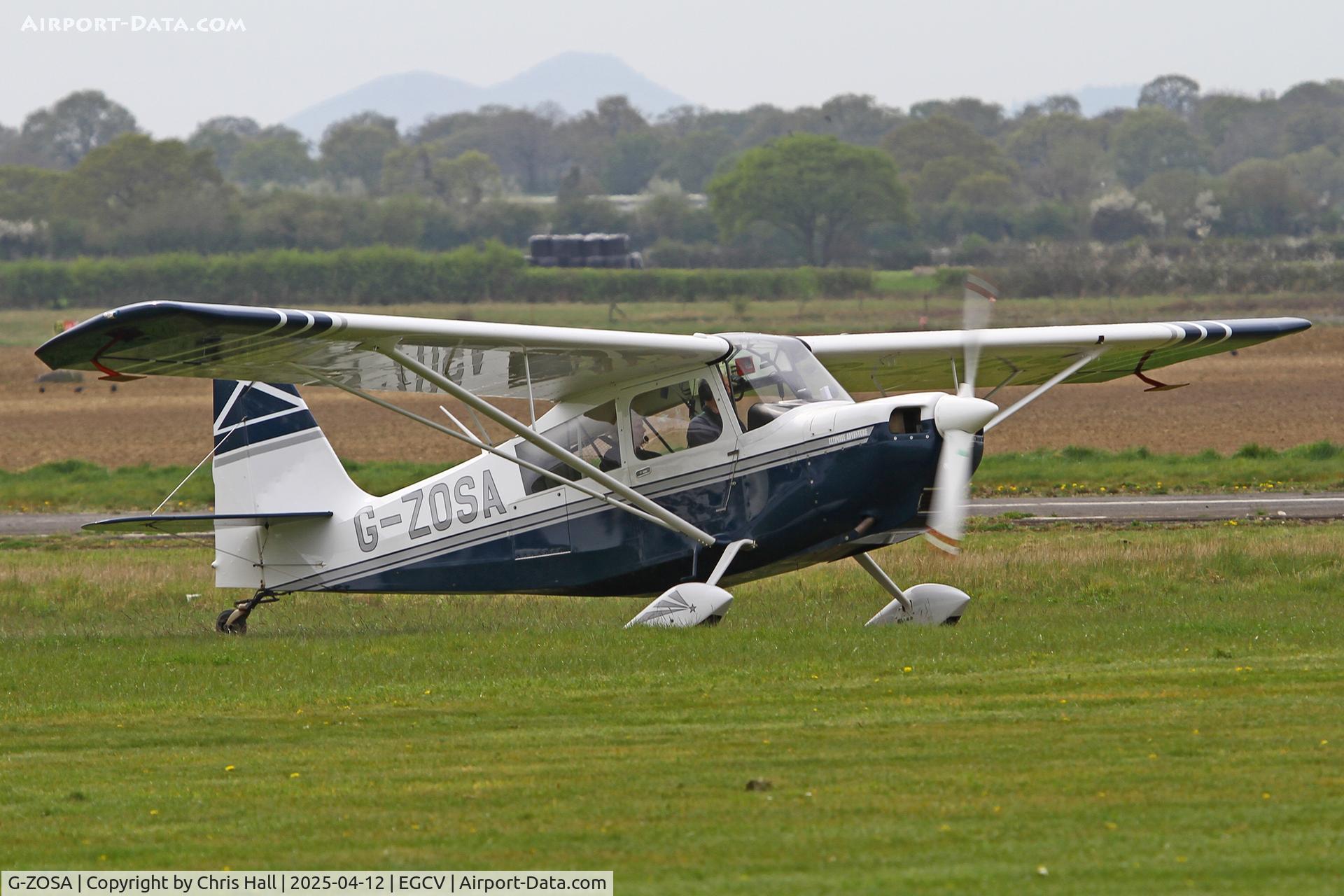 G-ZOSA, 2006 American Champion 7GCAA Adventure Citabria C/N 509-2006, Vintage Piper fly in, Sleap