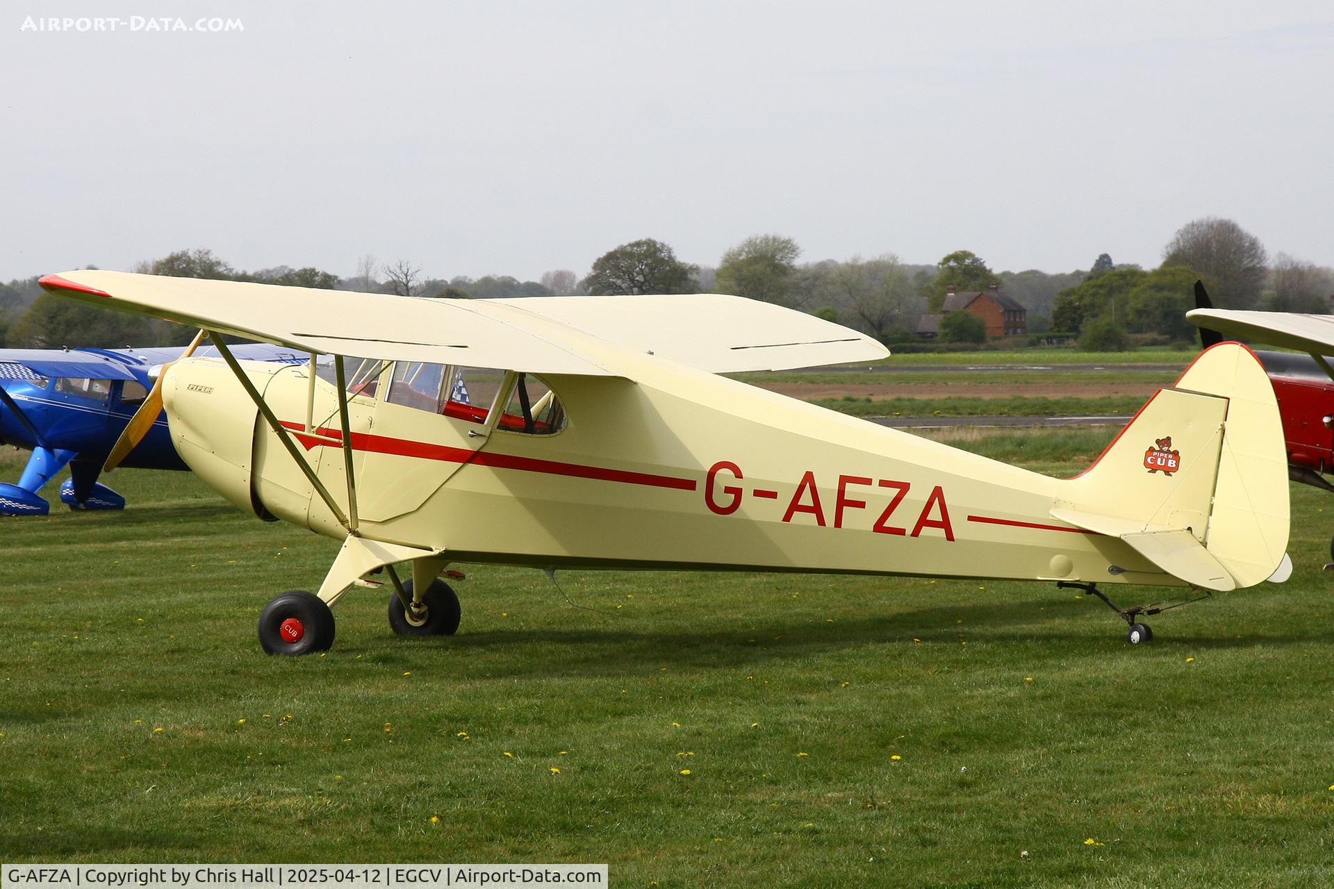 G-AFZA, 1939 Piper J-4A Cub Coupe C/N 4-873, Vintage Piper fly in, Sleap