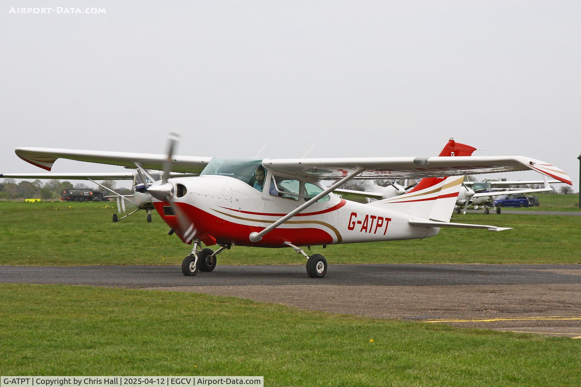 G-ATPT, 1966 Cessna 182J Skylane C/N 182-57056, Vintage Piper fly in, Sleap