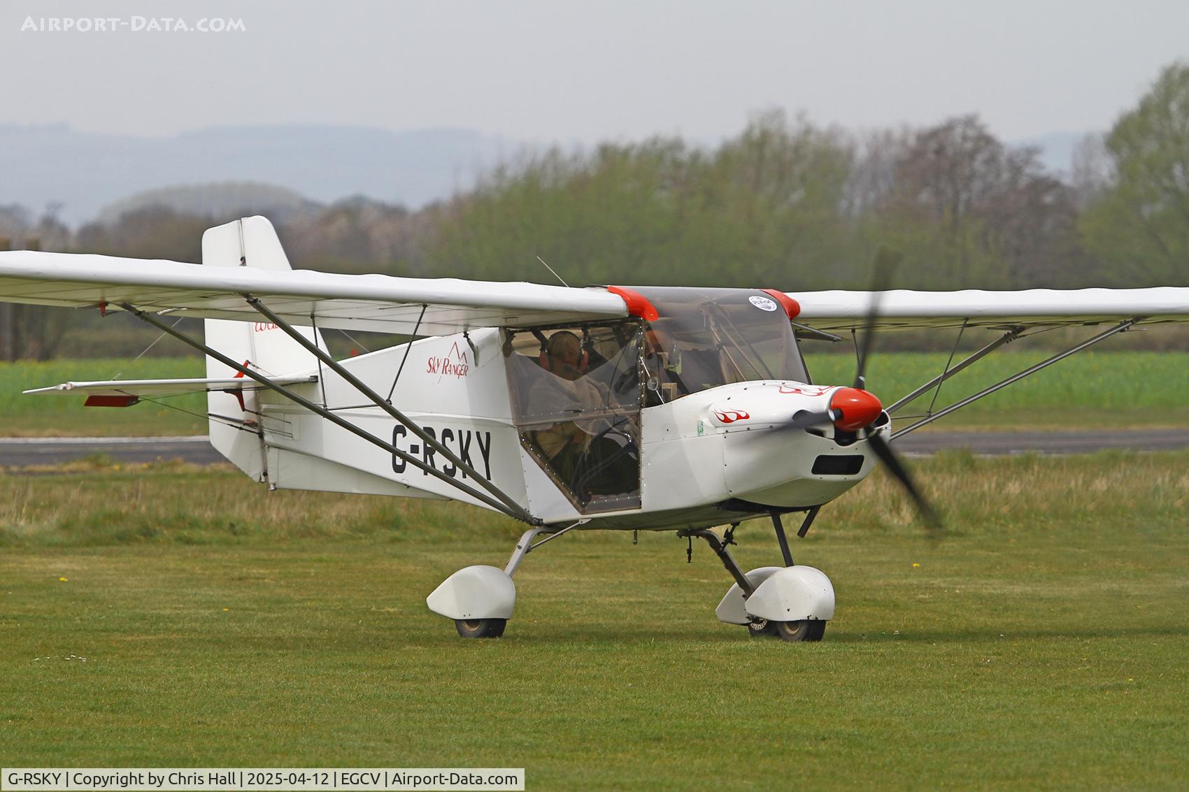 G-RSKY, 2004 Best Off Skyranger 912(2) C/N BMAA/HB/382, Vintage Piper fly in, Sleap