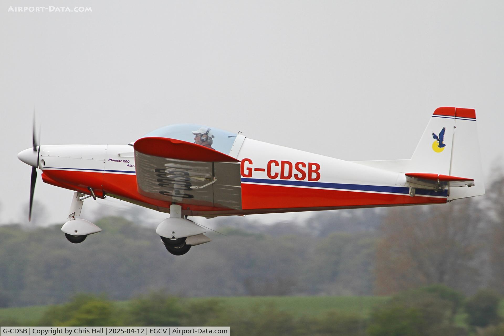 G-CDSB, 2005 Alpi Aviation Pioneer 200 C/N PFA 334-14443, Vintage Piper fly in, Sleap