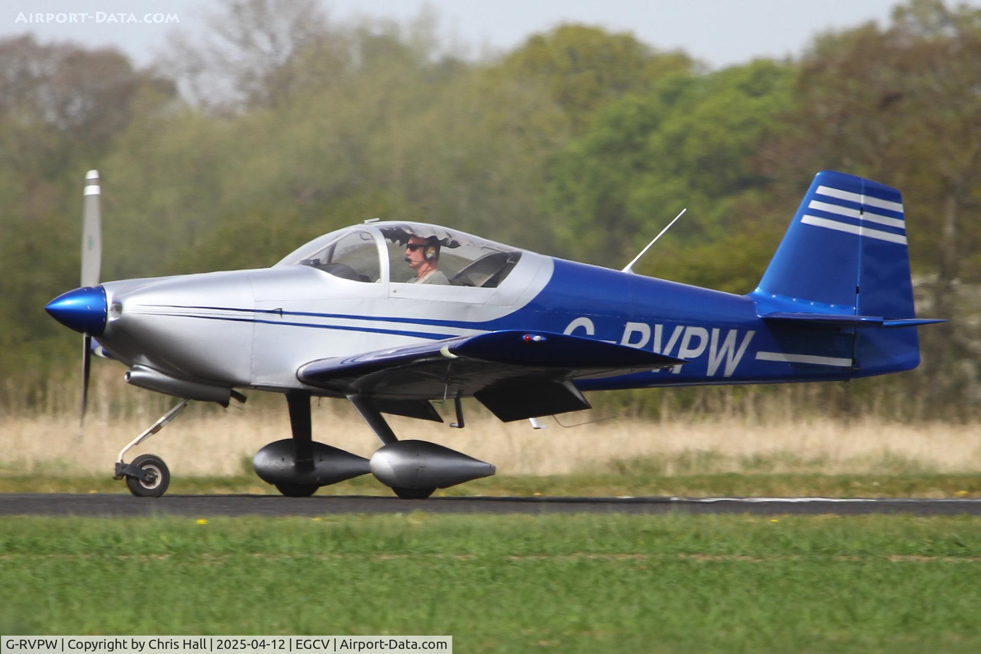 G-RVPW, 2004 Vans RV-6A C/N PFA 181A-13481, Vintage Piper fly in, Sleap