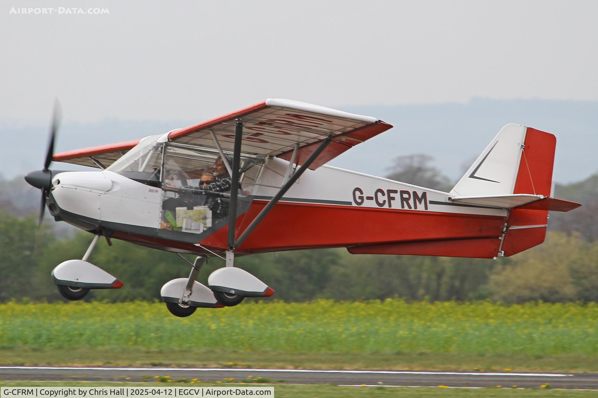 G-CFRM, 2008 Skyranger Swift 912S(1) C/N BMAA/HB/578, Vintage Piper fly in, Sleap