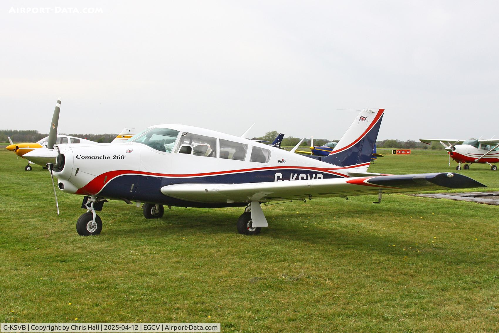 G-KSVB, 1967 Piper PA-24-260 Comanche B C/N 24-4657, Vintage Piper fly in, Sleap