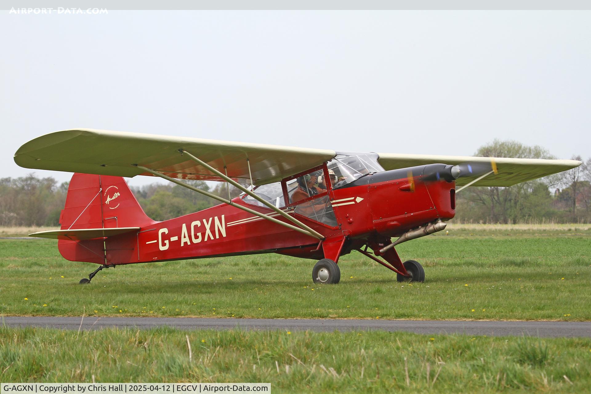 G-AGXN, 1946 Auster J-1N Alpha C/N 1963, Vintage Piper fly in, Sleap