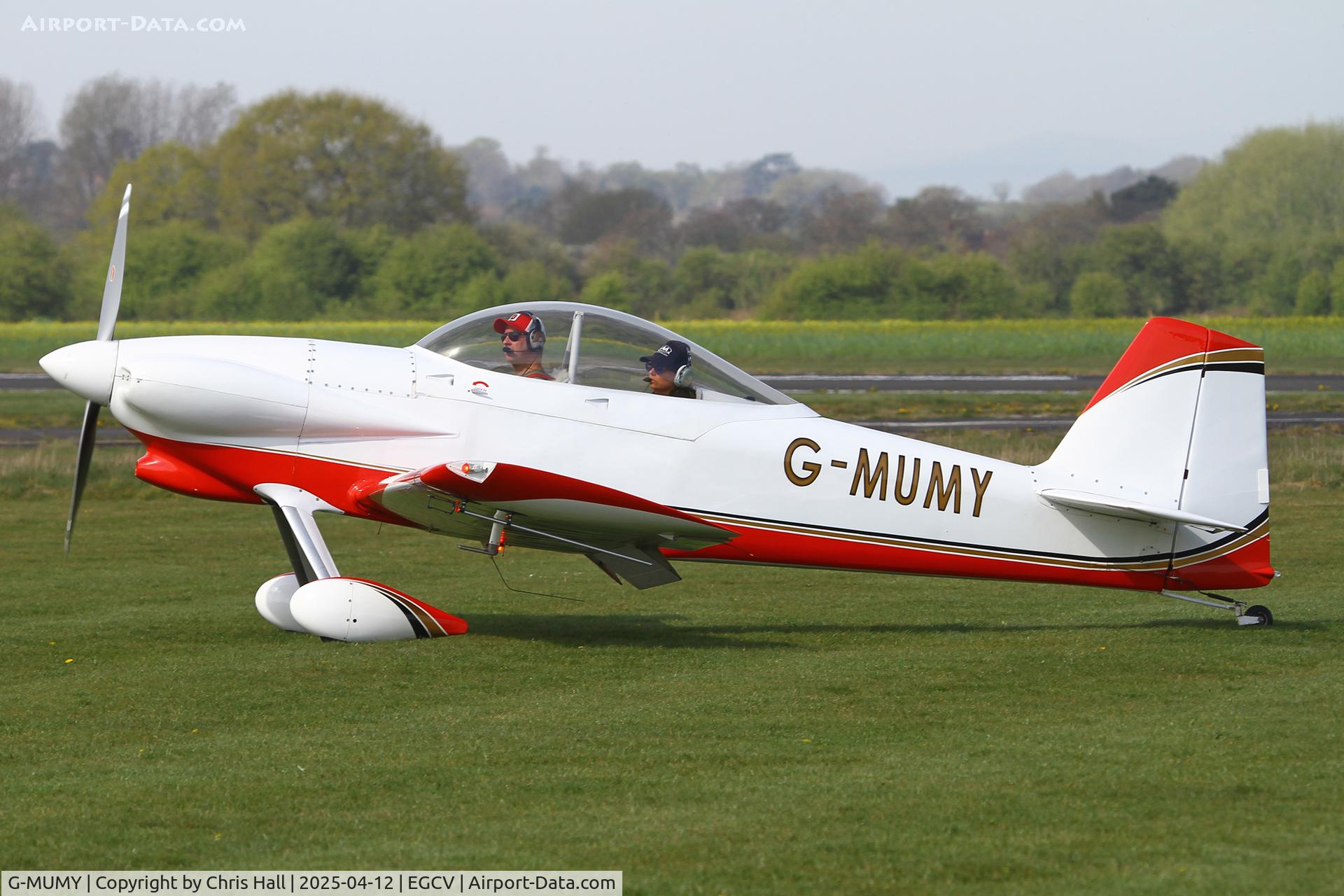 G-MUMY, 2005 Vans RV-4 C/N PFA 181-13401, Vintage Piper fly in, Sleap