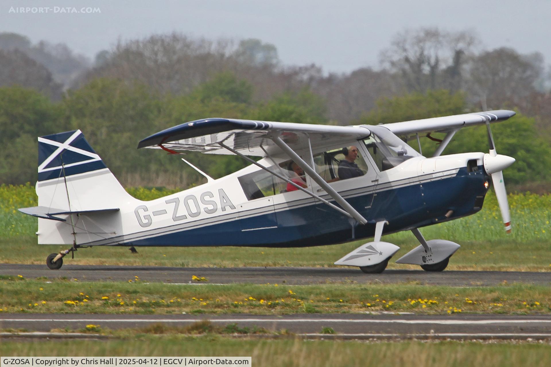G-ZOSA, 2006 American Champion 7GCAA Adventure Citabria C/N 509-2006, Vintage Piper fly in, Sleap
