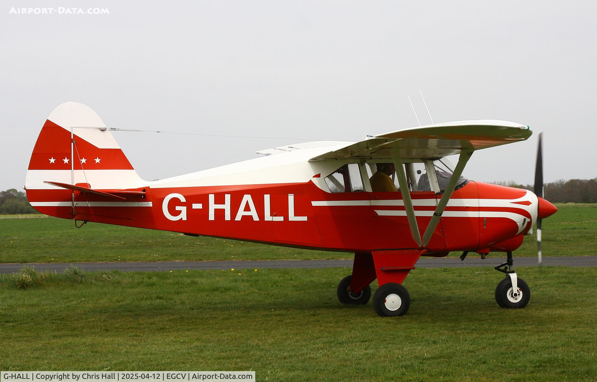 G-HALL, 1960 Piper PA-22-160 Tri Pacer C/N 22-7423, Vintage Piper fly in, Sleap