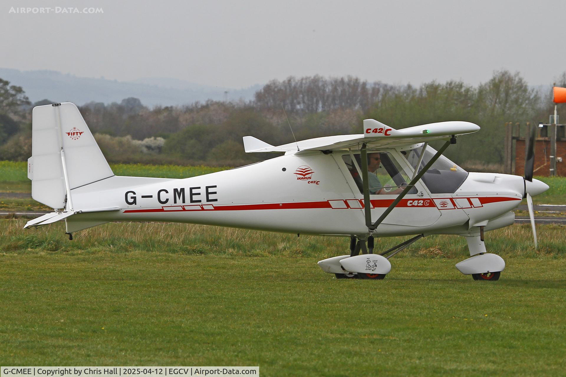 G-CMEE, 2021 Comco Ikarus C42 FB100 Charlie C/N 2107-7654, Vintage Piper fly in, Sleap