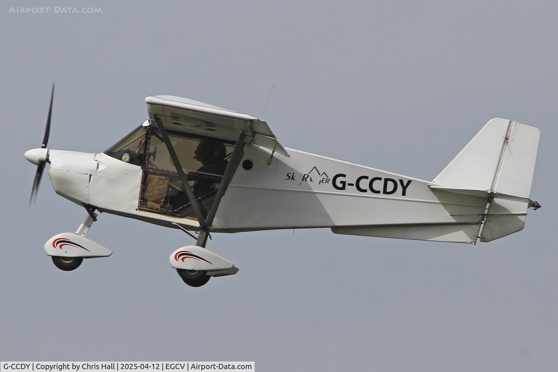 G-CCDY, 2003 Best Off Skyranger 912(2) C/N BMAA/HB/275, Vintage Piper fly in, Sleap