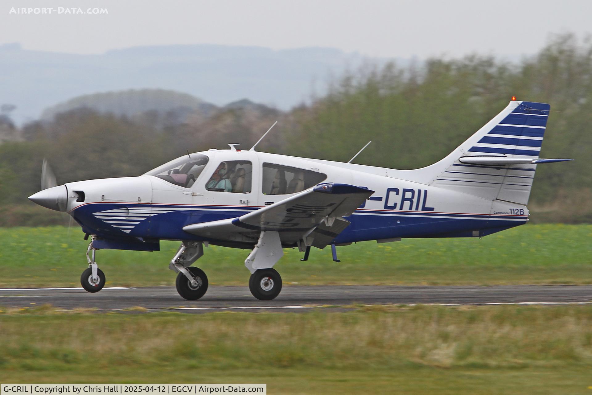G-CRIL, 1976 Rockwell Commander 112B C/N 521, Vintage Piper fly in, Sleap