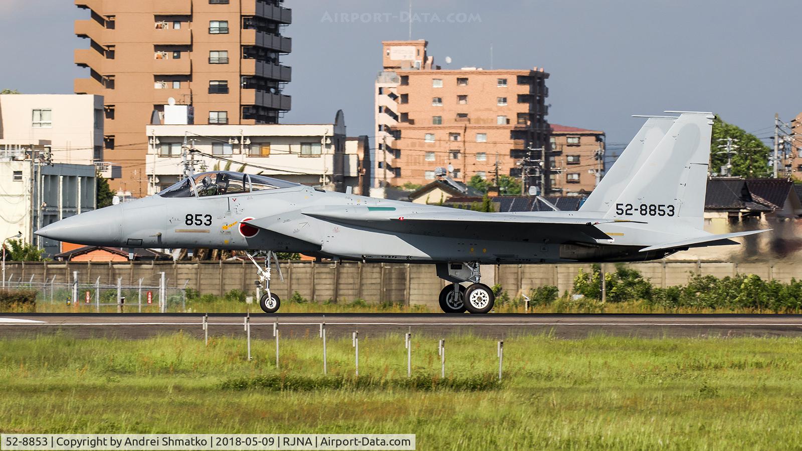52-8853, McDonnell Douglas (Mitsubishi) F-15J C/N 053, Training flight.