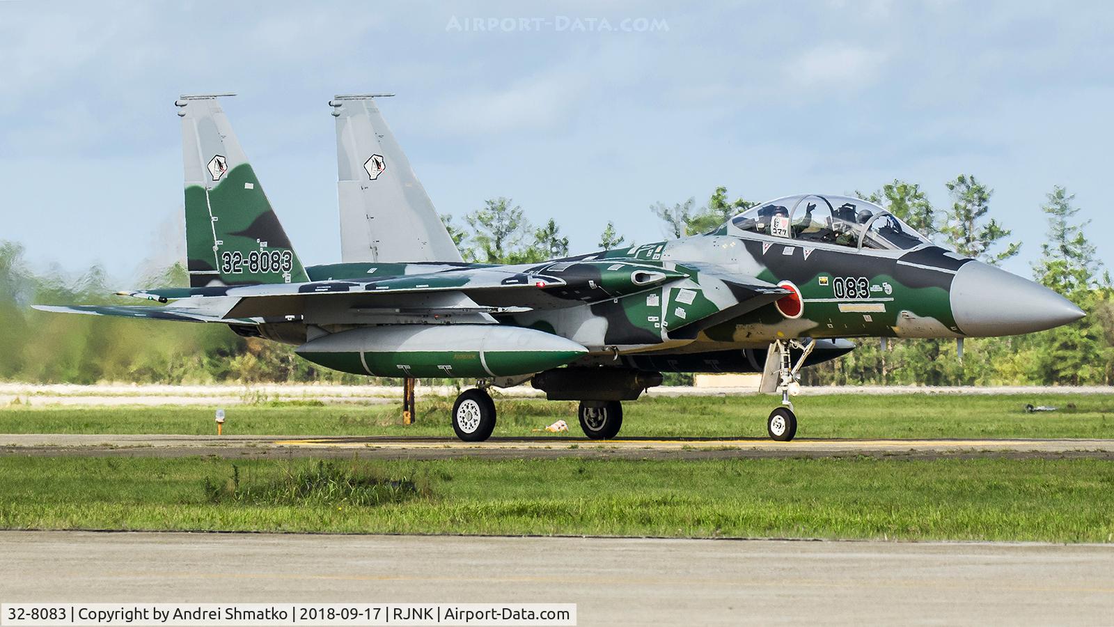 32-8083, Mitsubishi F-15DJ Eagle C/N Not found 32-8083, Komatsu airshow.