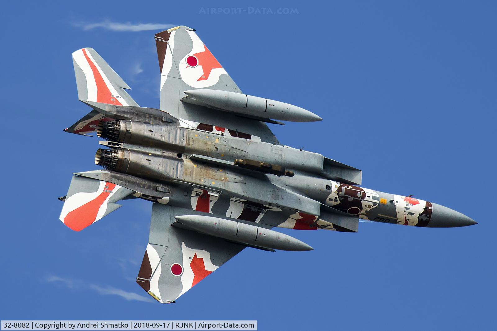 32-8082, McDonnell Douglas (Mitsubishi) F-15DJ C/N 032, Komatsu airshow.