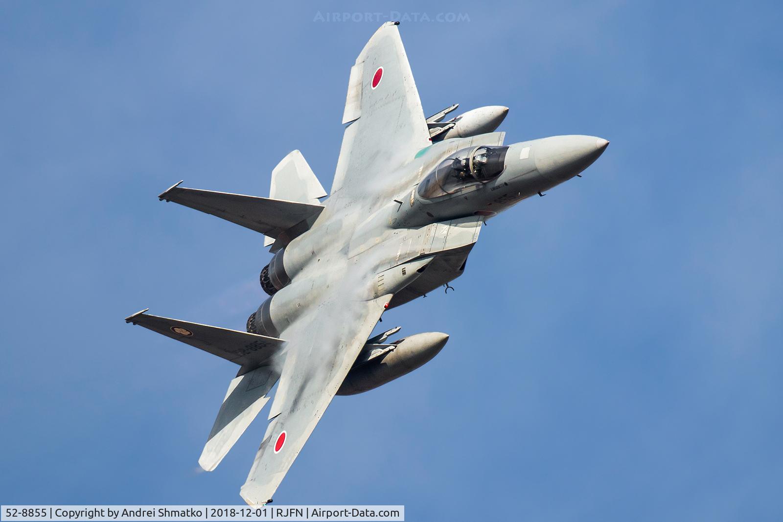 52-8855, McDonnell Douglas (Mitsubishi) F-15J C/N 055, Nyutabaru airshow.