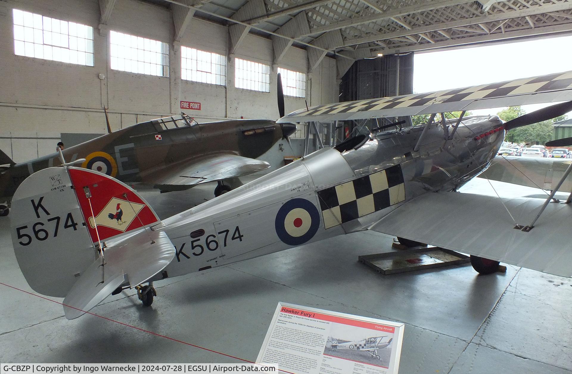 G-CBZP, 1935 Hawker Fury 1 C/N 41H-67550, Hawker Fury 1 at the IWM and other collections, Duxford