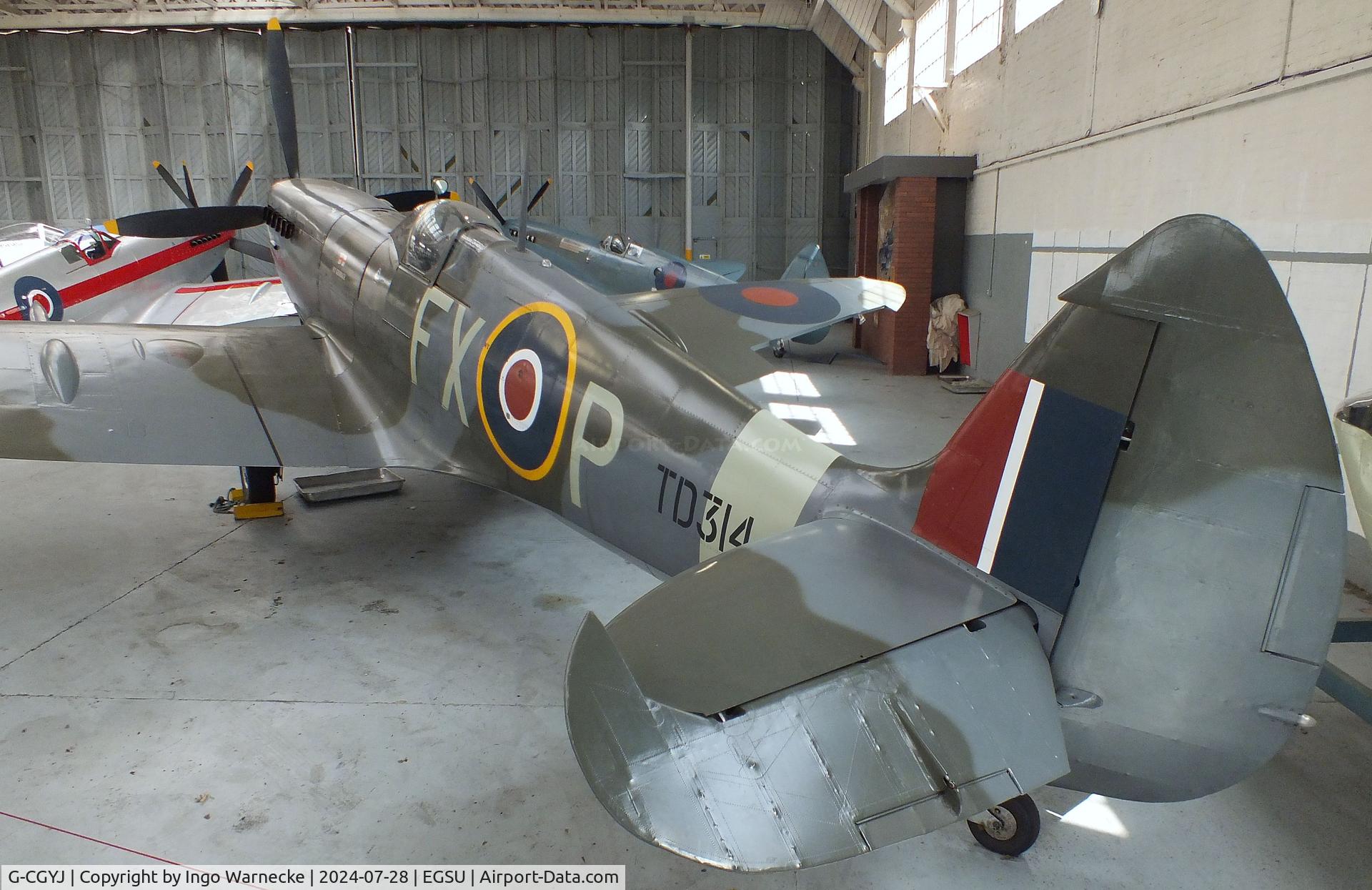 G-CGYJ, 1944 Supermarine Spitfire HFIX  (Mark IXe) C/N CBAF 10492, Supermarine Spitfire HF IX (Mk IXe) at the IWM and other collections, Duxford