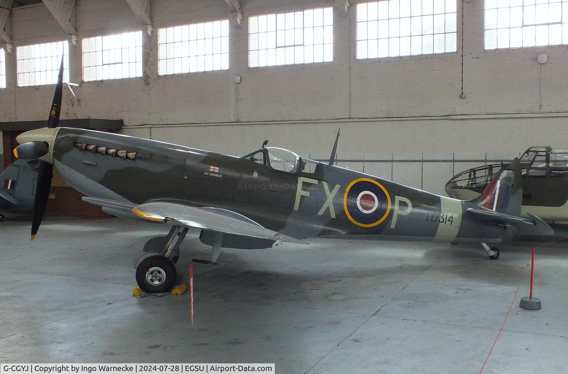 G-CGYJ, 1944 Supermarine Spitfire HFIX  (Mark IXe) C/N CBAF 10492, Supermarine Spitfire HF IX (Mk IXe) at the IWM and other collections, Duxford