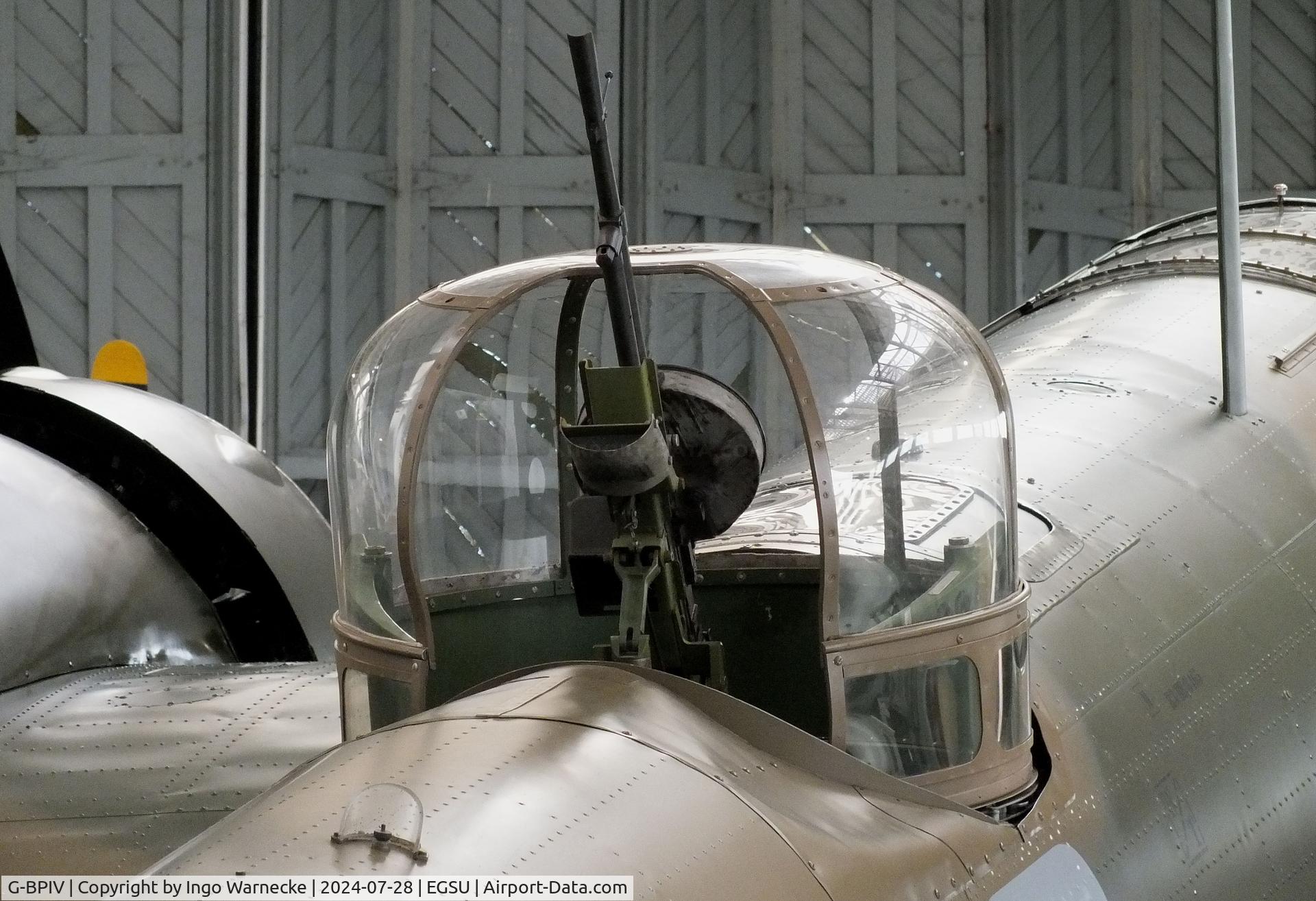G-BPIV, 1943 Bristol 149 Bolingbroke Mk.IVT C/N 10201, Bristol Bolingbroke Mk IVT, converted to short-nosed Blenheim LF at the IWM and other collections, Duxford