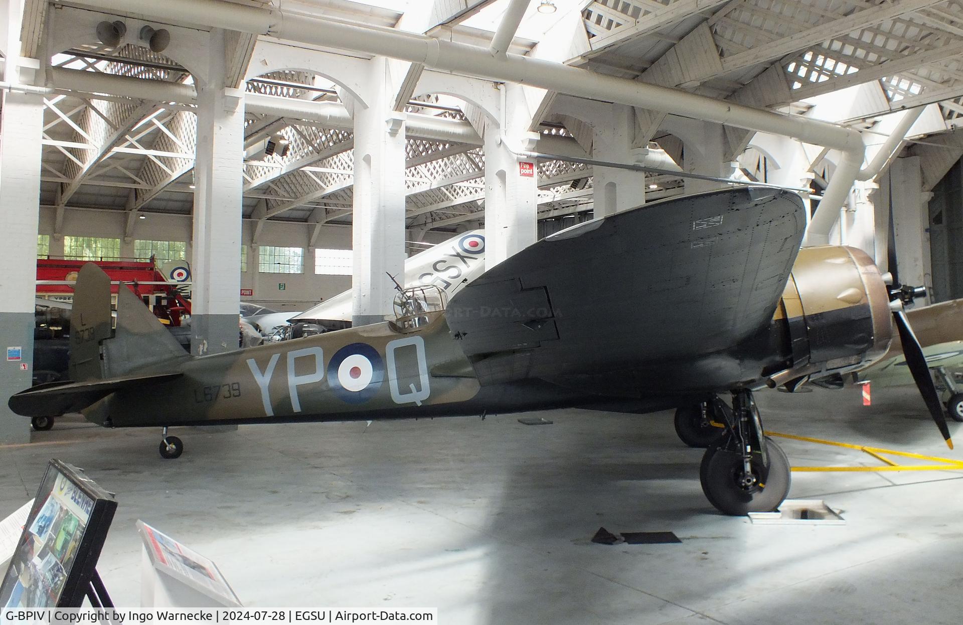 G-BPIV, 1943 Bristol 149 Bolingbroke Mk.IVT C/N 10201, Bristol Bolingbroke Mk IVT, converted to short-nosed Blenheim LF at the IWM and other collections, Duxford