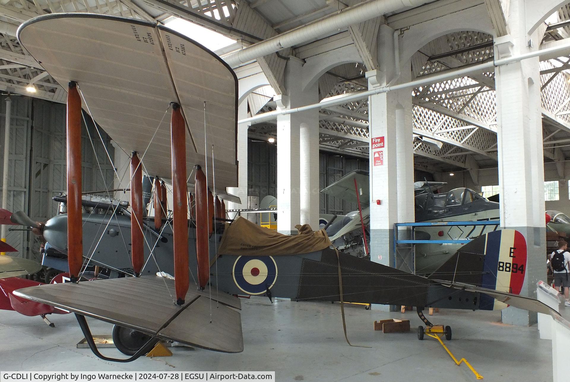 G-CDLI, 1918 Airco DH9 C/N 1414, Airco D.H.9 at the IWM and other collections, Duxford