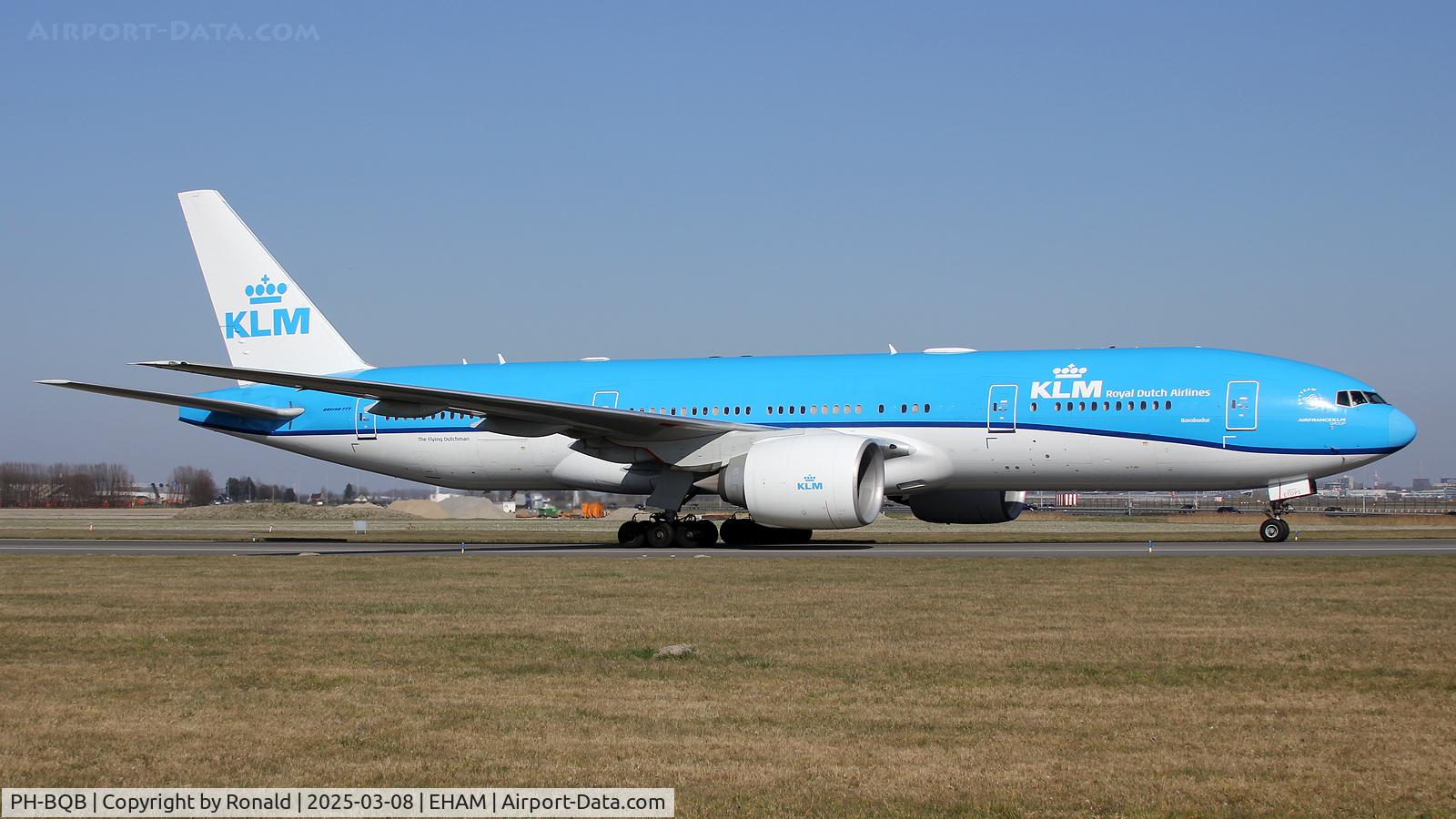 PH-BQB, 2003 Boeing 777-206/ER C/N 33712, at eham