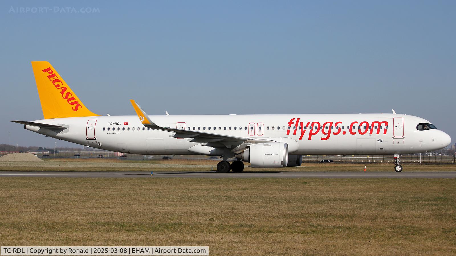 TC-RDL, 2023 Airbus A321-251NX C/N 11574, at eham