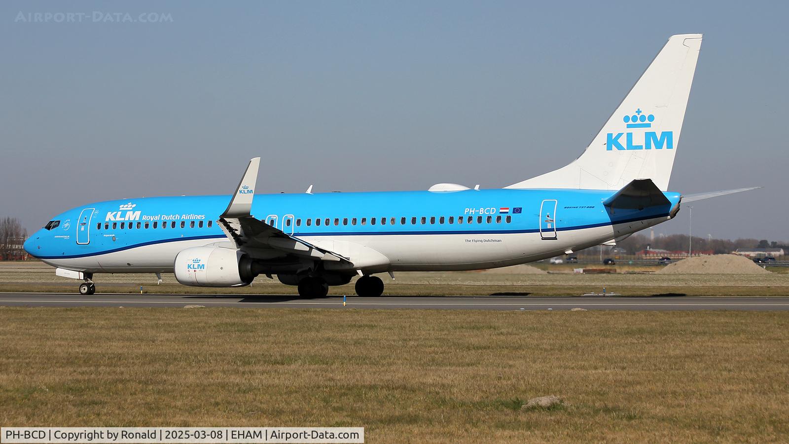 PH-BCD, 2013 Boeing 737-8K2 C/N 42149, at eham