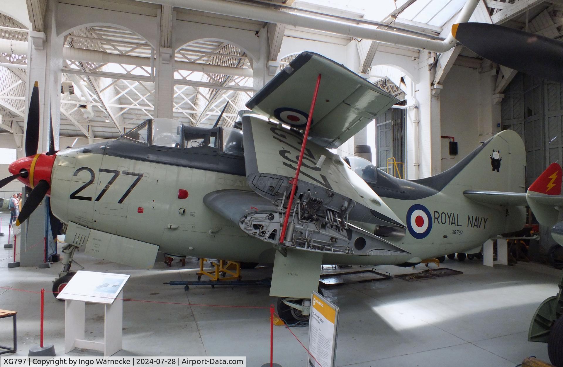 XG797, Fairey Gannet ECM.6 C/N F9365, Fairey Gannet ECM6 at the IWM and other collections, Duxford