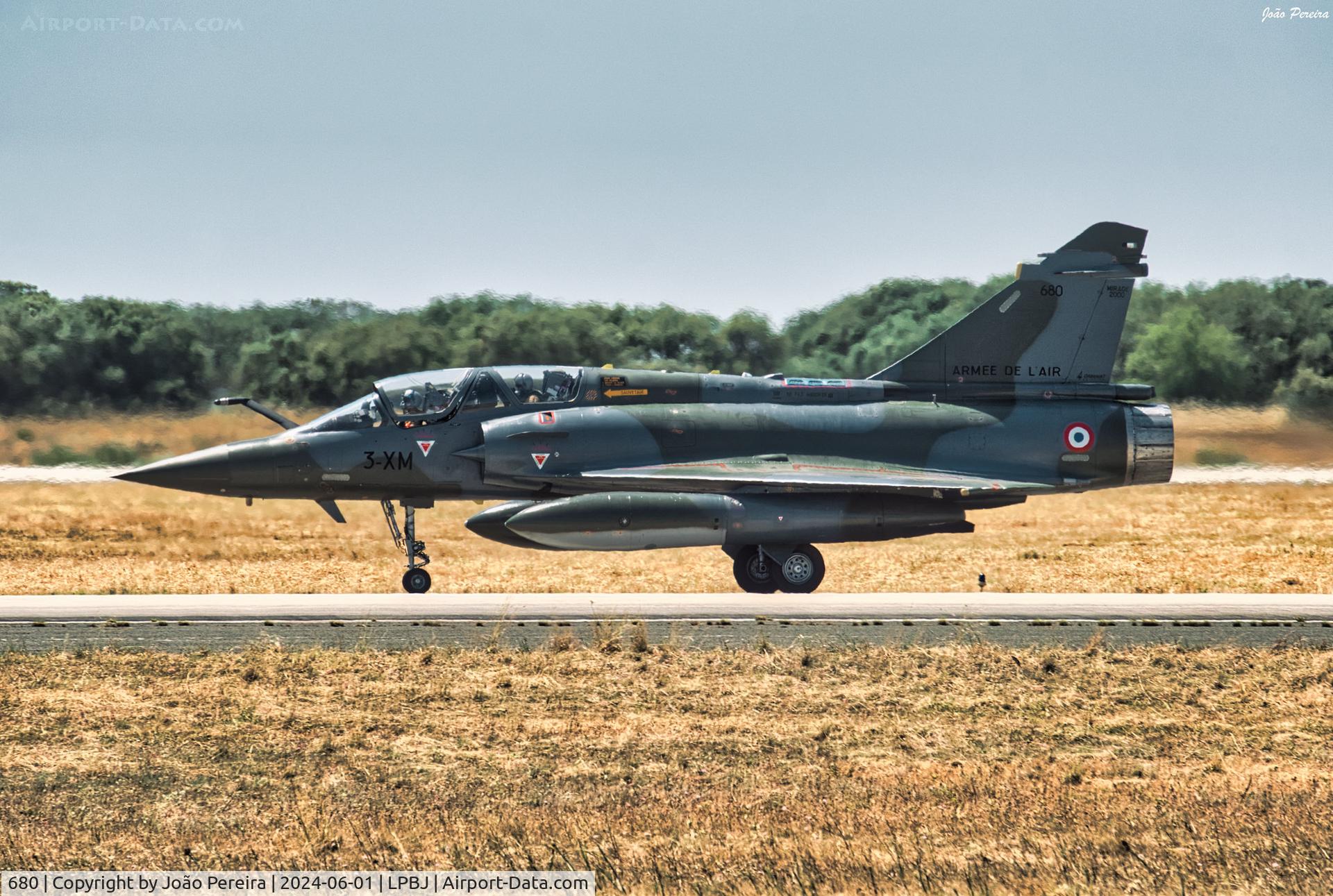 680, Dassault Mirage 2000D C/N 554, France Air Force Mirage 2000 at BYJ