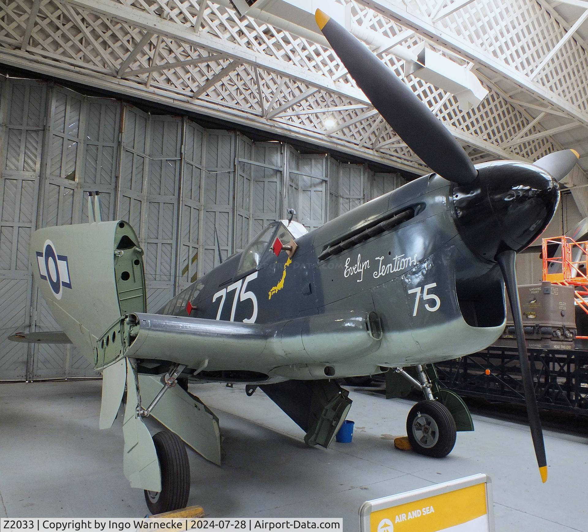 Z2033, 1944 Fairey Firefly 1 C/N F.5607, Fairey Firefly I at the IWM and other collections, Duxford