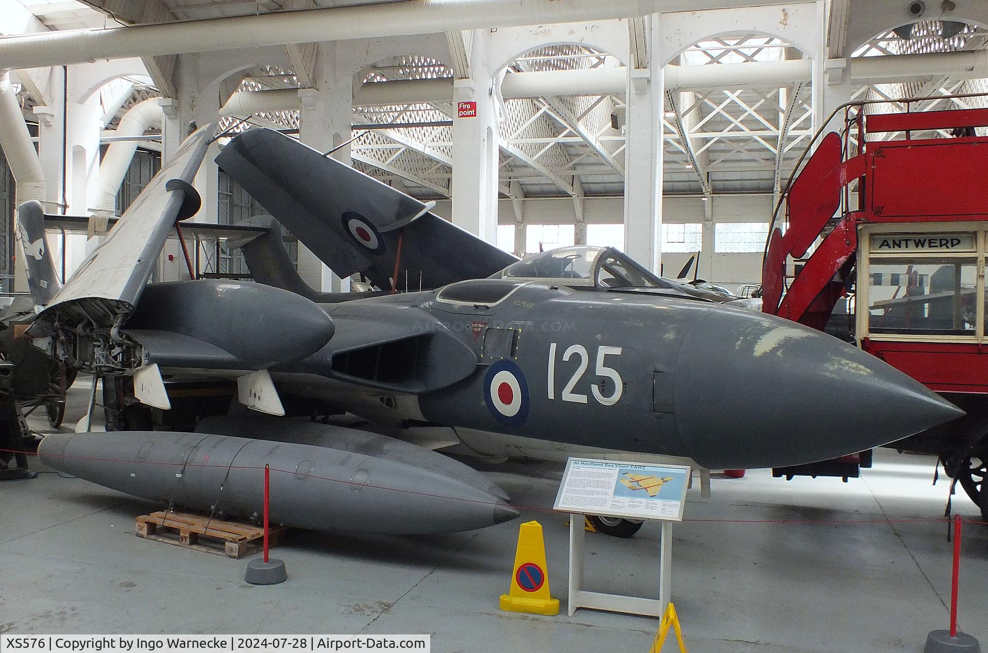 XS576, 1964 De Havilland DH-110 Sea Vixen FAW.2 C/N 10134, De Havilland D.H.110 Sea Vixen FAW2 at the IWM and other collections, Duxford